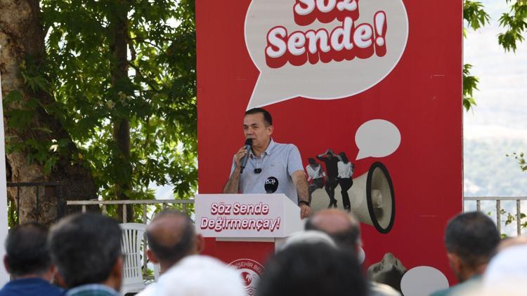 Yenişehir Belediyesi’nin mahalle toplantıları başladı