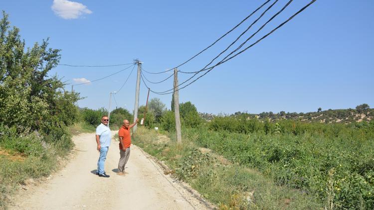 Tahta direklerde yangın endişesi