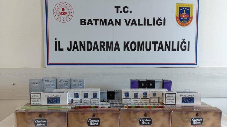 Batman’da 554 paket kaçak sigara ele geçirildi