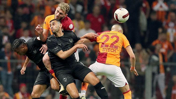 Galatasaray ile Hatayspor 9. randevuda Sarı - kırmızılılar sahasında kaybetmedi...