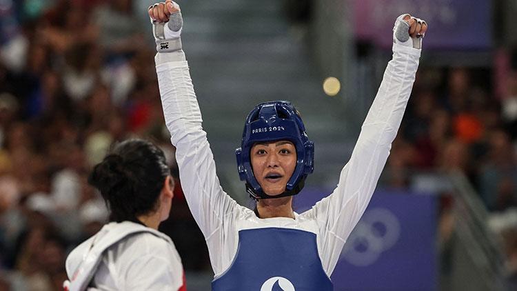 Nafia Kuş Aydın, Paris 2024te çeyrek finale yükseldi