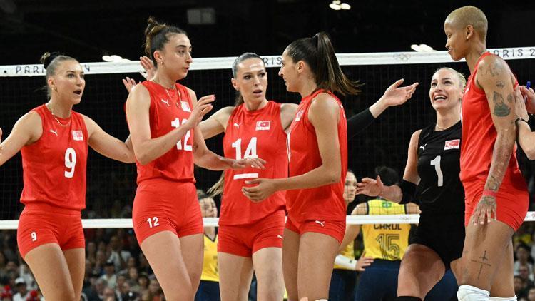 Filenin Sultanları olimpiyat dördüncüsü (Türkiye 1-3 Brezilya)