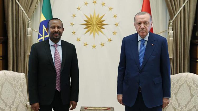 Cumhurbaşkanı Erdoğan, Etiyopya Başbakanı Abiy Ahmed Ali ile görüştü