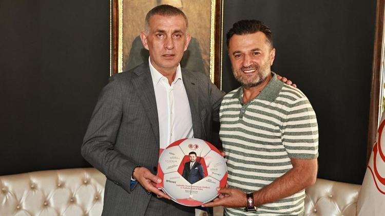 TFF Başkanı Hacıosmanoğlu’ndan Sivasspor’a ziyaret