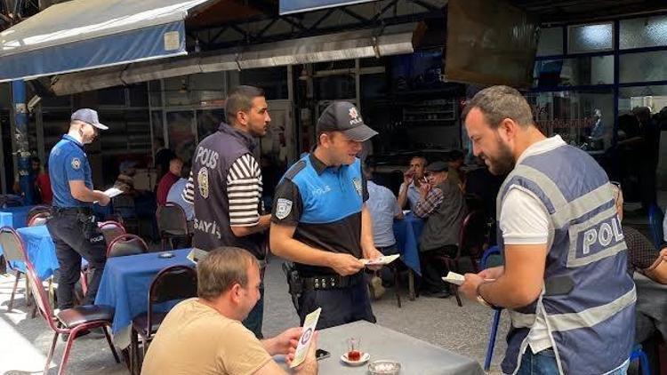 Karacabey’de polis dolandırıcılığa karşı uyarı broşürü dağıttı