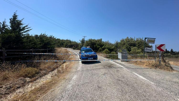 Bozcaadada yangın riski nedeniyle Polente Fenerine girişler yasaklandı