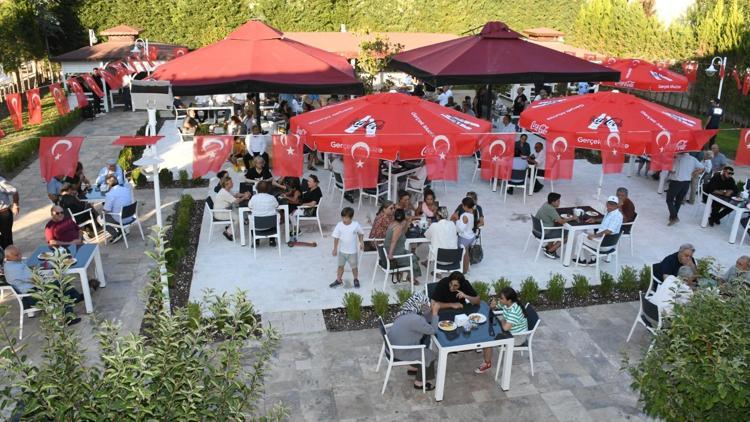 Amasya’da ‘Elma Kafe’ hizmete açıldı