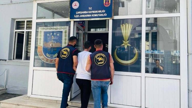 Samsun’da 21 yıl hapisle aranan hükümlü, yakalandı