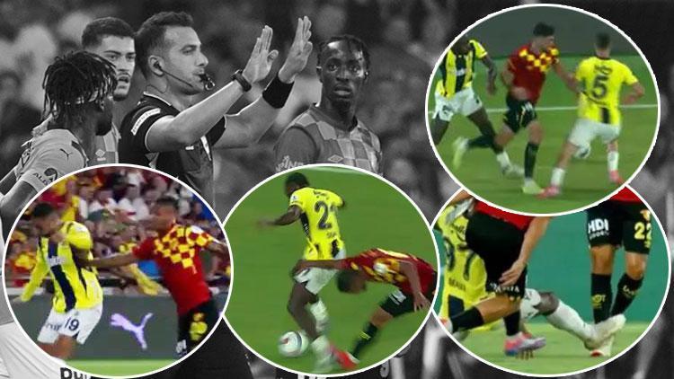 Göztepe - Fenerbahçe maçının tartışmalı pozisyonlarına eski hakemler ne dedi Gol iptali, verilen ve verilmeyen penaltı, kırmızı kart...