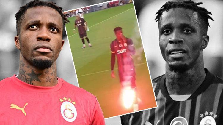 Galatasaraylı Wilfried Zahadan meşale isyanı: Yüzümde iz kalacaktı