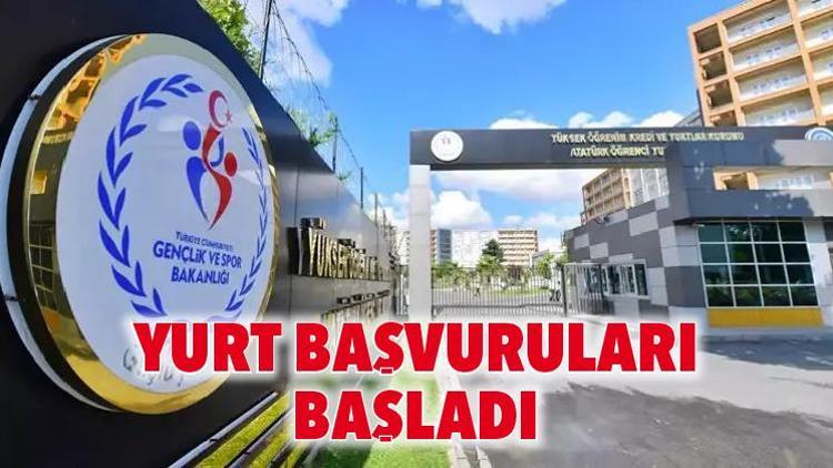 Yurt başvuruları başladı