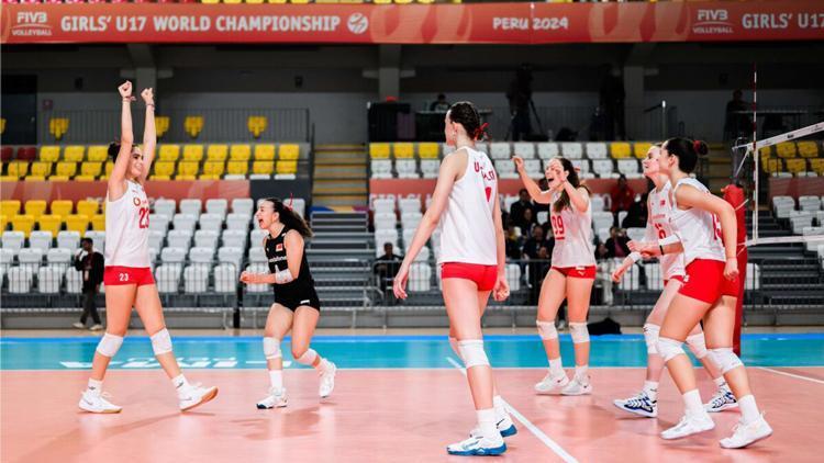 U17 Kadın Milli Voleybol Takımı, Dünya Şampiyonasında çeyrek finalde