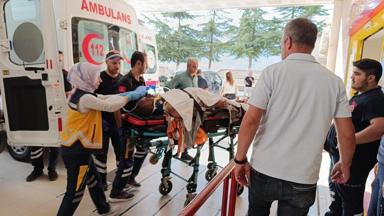 Amasya’da atık su arıtma tesisi inşaatında toprak kayması; 1 ölü