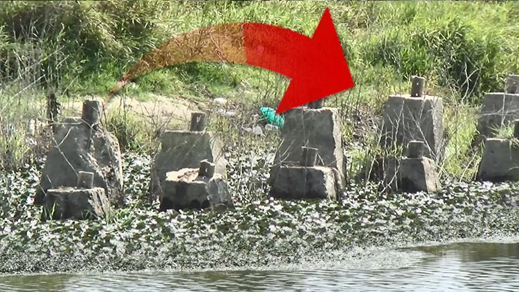 İstanbulda baraj suyu çekilince gün yüzüne çıktı... Olası Alman saldırısına karşı yaptırılmıştı