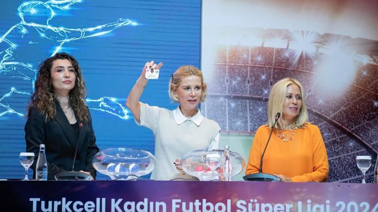 Kadın Futbol Süper Liginde 2024-25 sezonu fikstür çekimi yapıldı