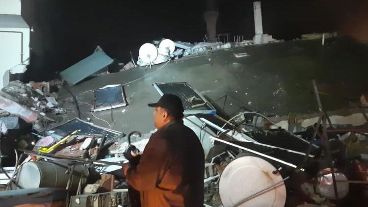 Kahramanmaraşta 7,7 büyüklüğünde deprem meydana geldi