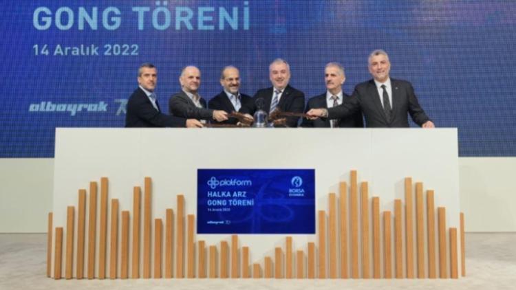 Borsa İstanbul’da gong Platform Turizm için çaldı