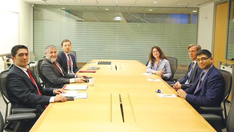 Bakan Nebati ABD’li finans deviyle görüştü Bakan Nebati ABD’li finans deviyle görüştü