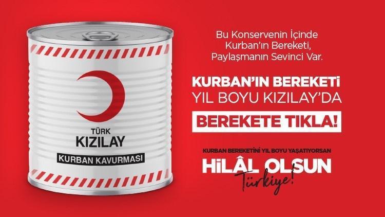 KURBANDA KIZILAY MODELİ: “SADECE 4 GÜN DEĞİL YIL BOYU KURBAN BAYRAMI YAŞATAN UYGULAMA”