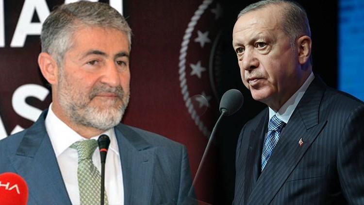 Cumhurbaşkanı Erdoğan, Bakan Nebati ile görüşecek