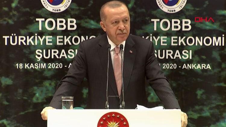 Cumhurbaşkanı Erdoğandan faiz uyarısı