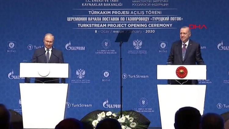 Cumhurbaşkanı Erdoğan: TürkAkım tarihi nitelikte bir projedir
