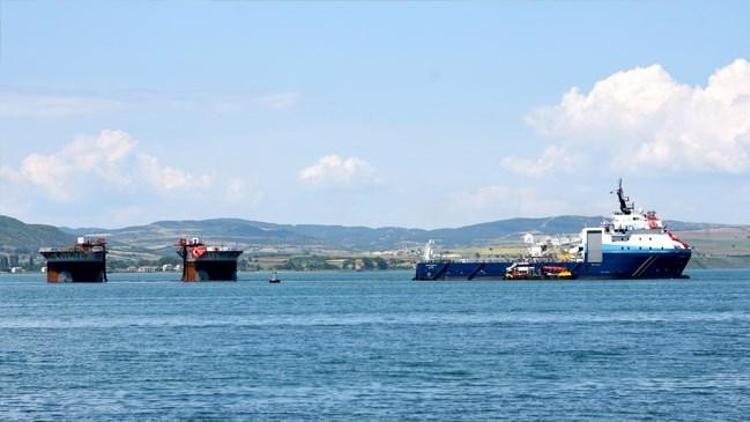 1915 Çanakkale Köprüsünün kesonları batırıldı