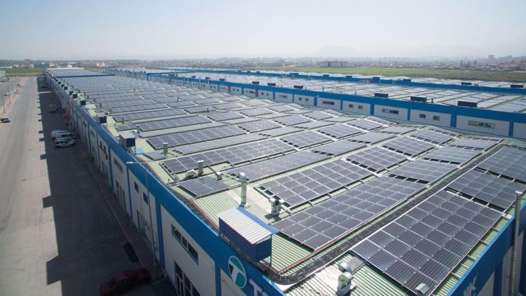 Kayseride Panasonic ortaklı güneş enerjisi yatırımı