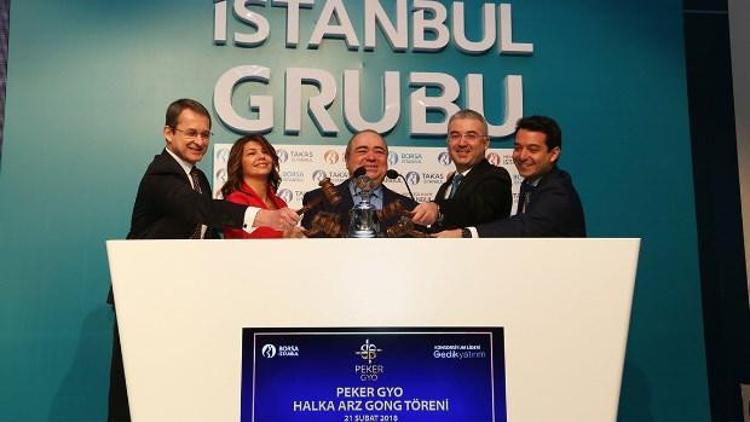 Borsa İstanbul’da Gong  Peker GYO için çaldı