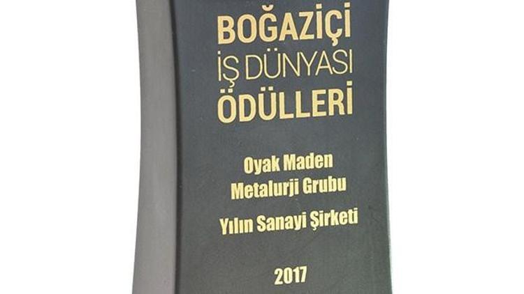 Boğaziçi öğrencileri OYAK Maden Metalürji Grubu’nu ‘Yılın Sanayi Şirketi’ seçti Boğaziçi öğrencileri OYAK Maden Metalürji Grubu’nu ‘Yılın Sanayi Şirketi’ seçti