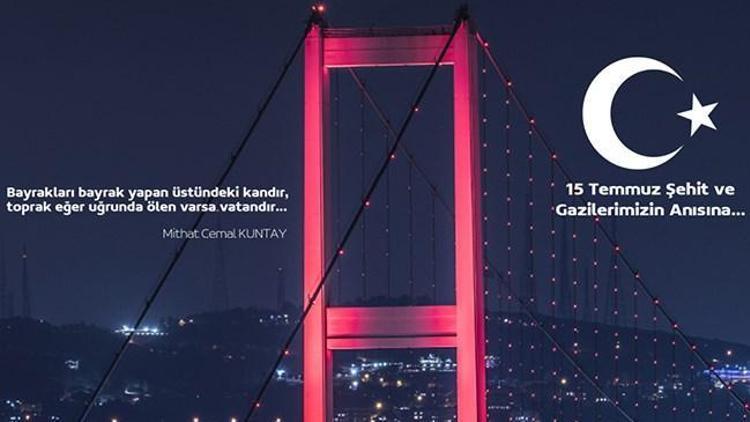 15 Temmuz Demokrasi ve Milli Birlik Günü Mesajı