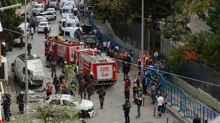 İstanbul Yenibosnada karakol yakınında patlama