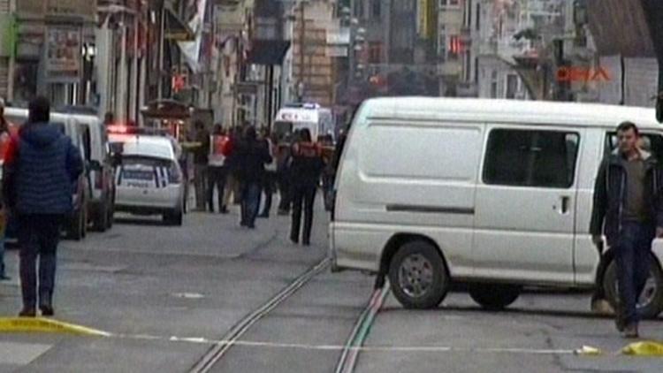 İstiklal Caddesinde patlama