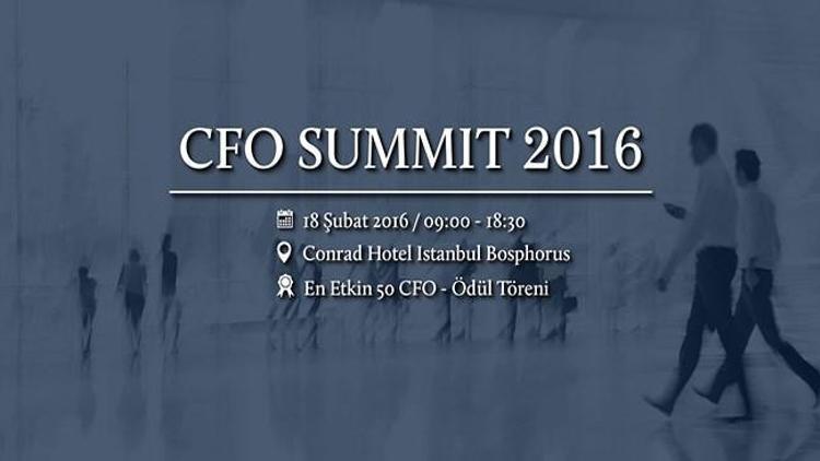 CFO Summit 2016 için geri sayım başladı