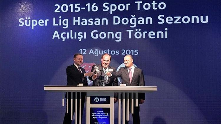 Süper Lig, Borsa İstanbul gongu ile başladı