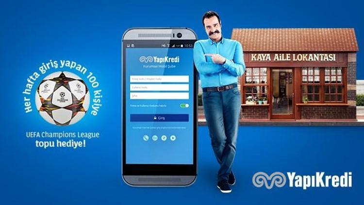 Yapı Kredi kurumsal mobil şube ile Şampiyonlar Ligi futbol topuna kavuşma şansı Yapı Kredi kurumsal mobil şube ile Şampiyonlar Ligi futbol topuna kavuşma şansı