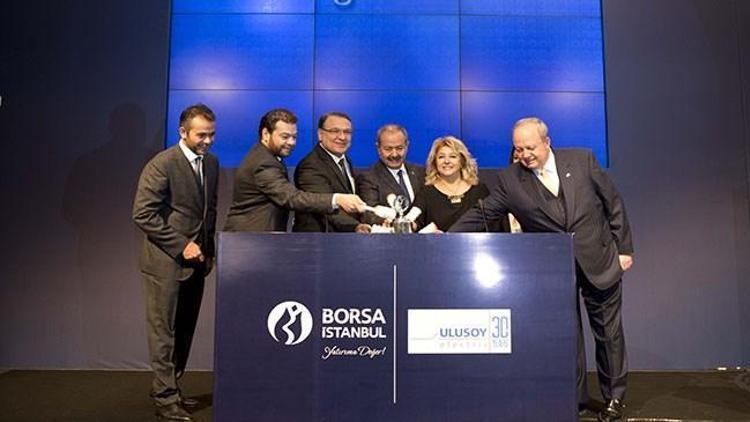 Borsa İstanbulda Gong Ulusoy Elektrik için çaldı