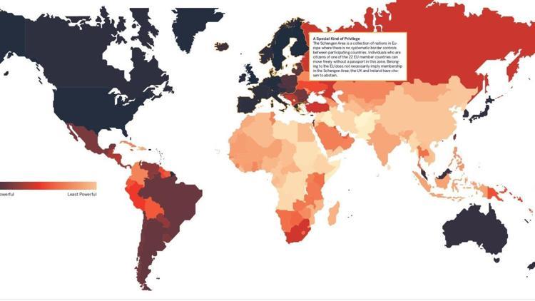 Pasaportunuz ne kadar güçlü