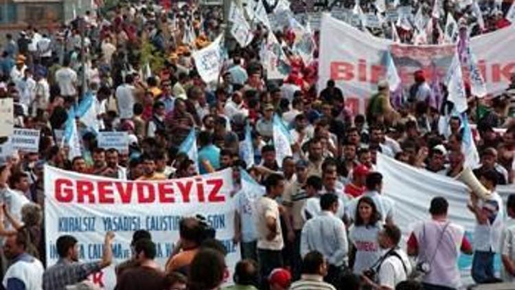 4 bin işçi greve çıktı