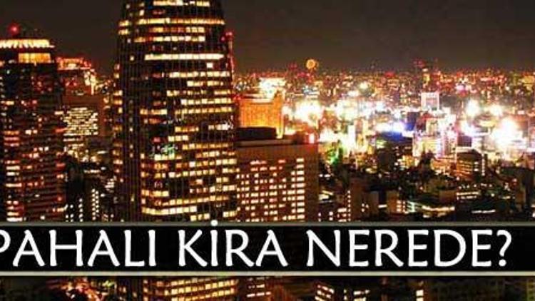 En çok kira nerede