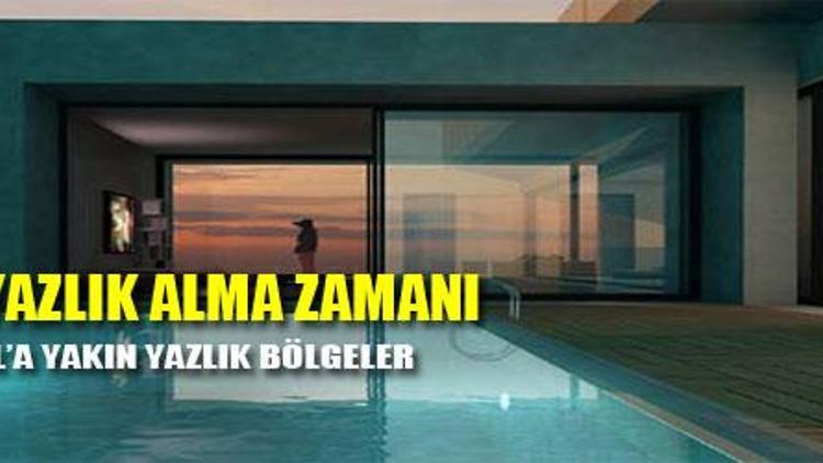 Yazlıklar canlandı