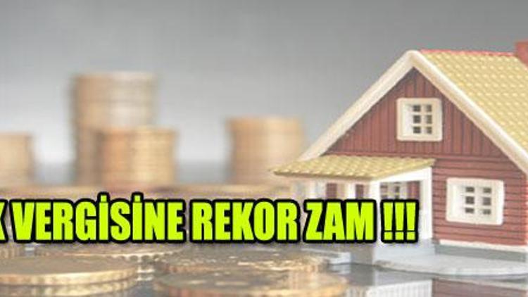 Vergiye rekor zam
