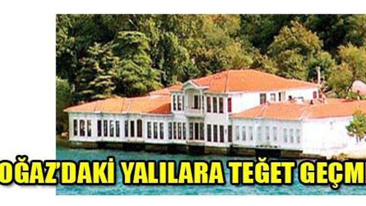Kriz yalıları da vurdu