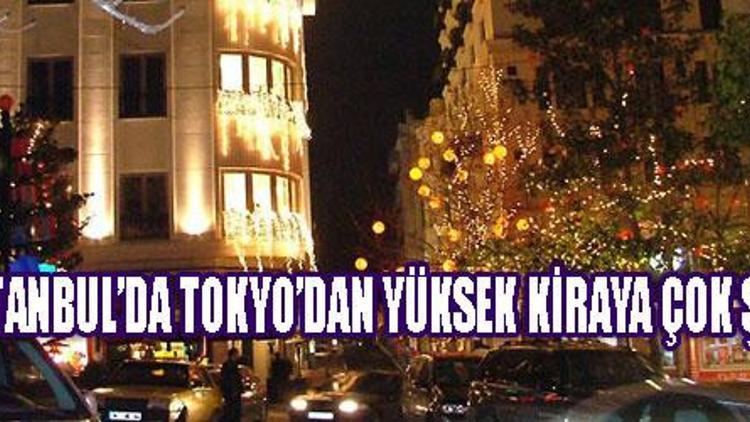 Tokyo’dan yüksek kira