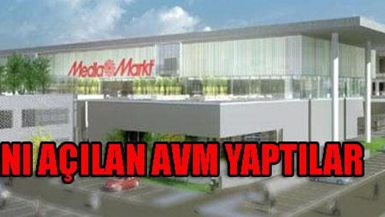 AVM`nin üstü açılıyor