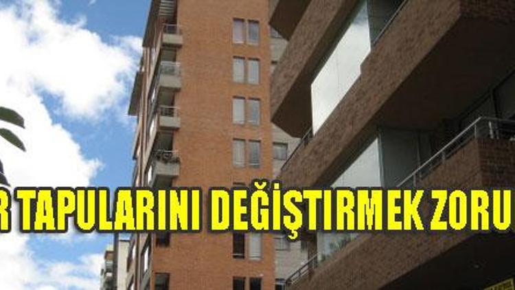 Tapu değişimi