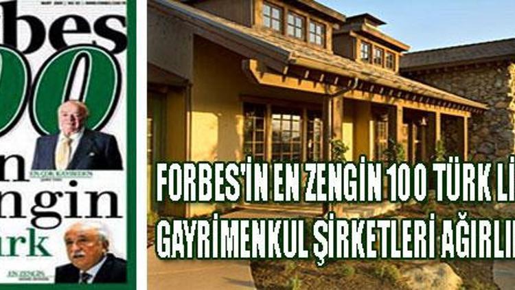 İşte Forbes listesi