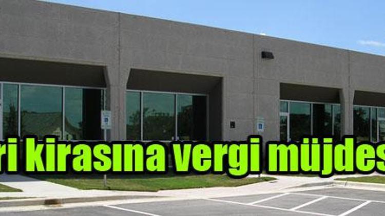 İşyeri kirasına vergi