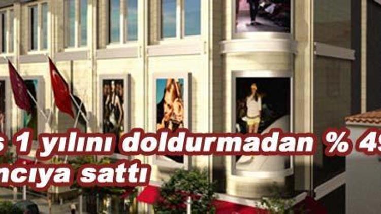 City’s 1 yılını doldurmadan % 49’unu yabancıya sattı