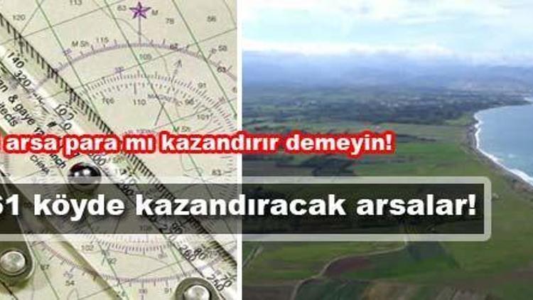 Bu arsalar uçuruyor